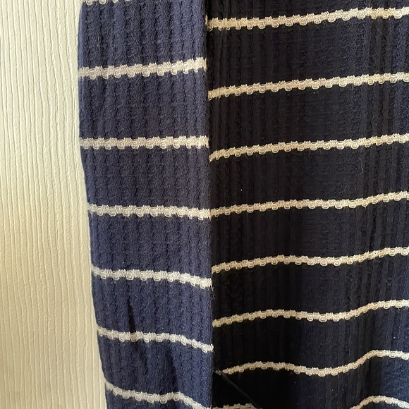 Chaser thermal strappy back long sleeve top striped minimalist - Picture 2 of 7